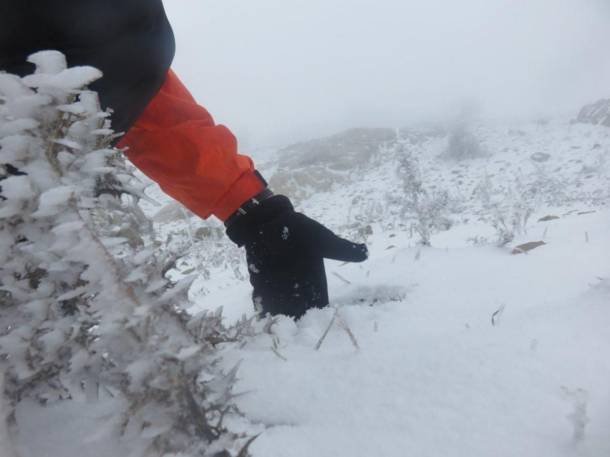 Nieve en la provincia de Córdoba