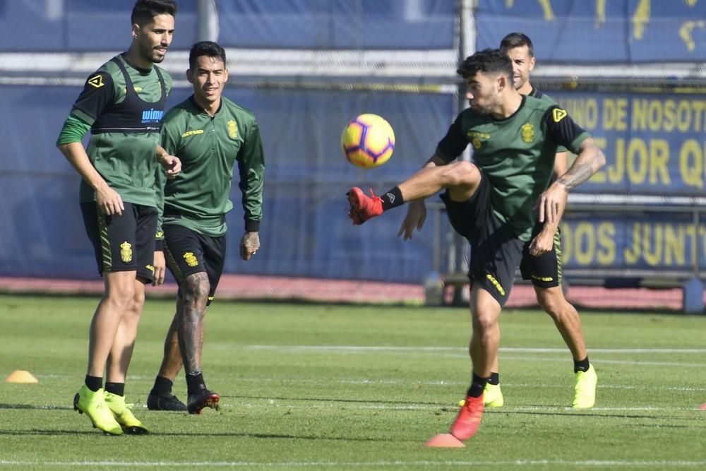 Entrenamiento de la UD Las Palmas