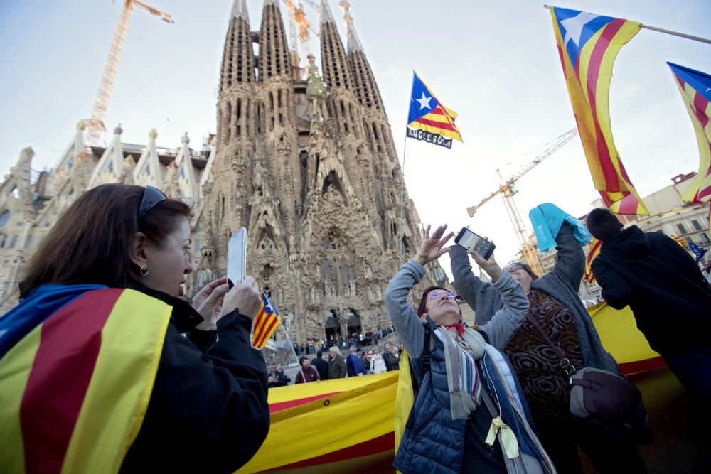 La manifestació de l''11 de novembre a Barcelona