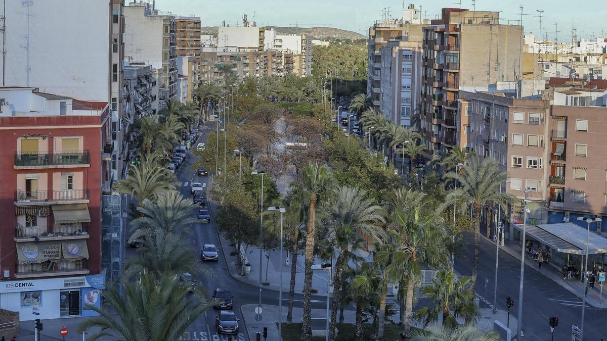 La zona a la que afectará parte del estudio sobre salud los próximos cinco años en Elche