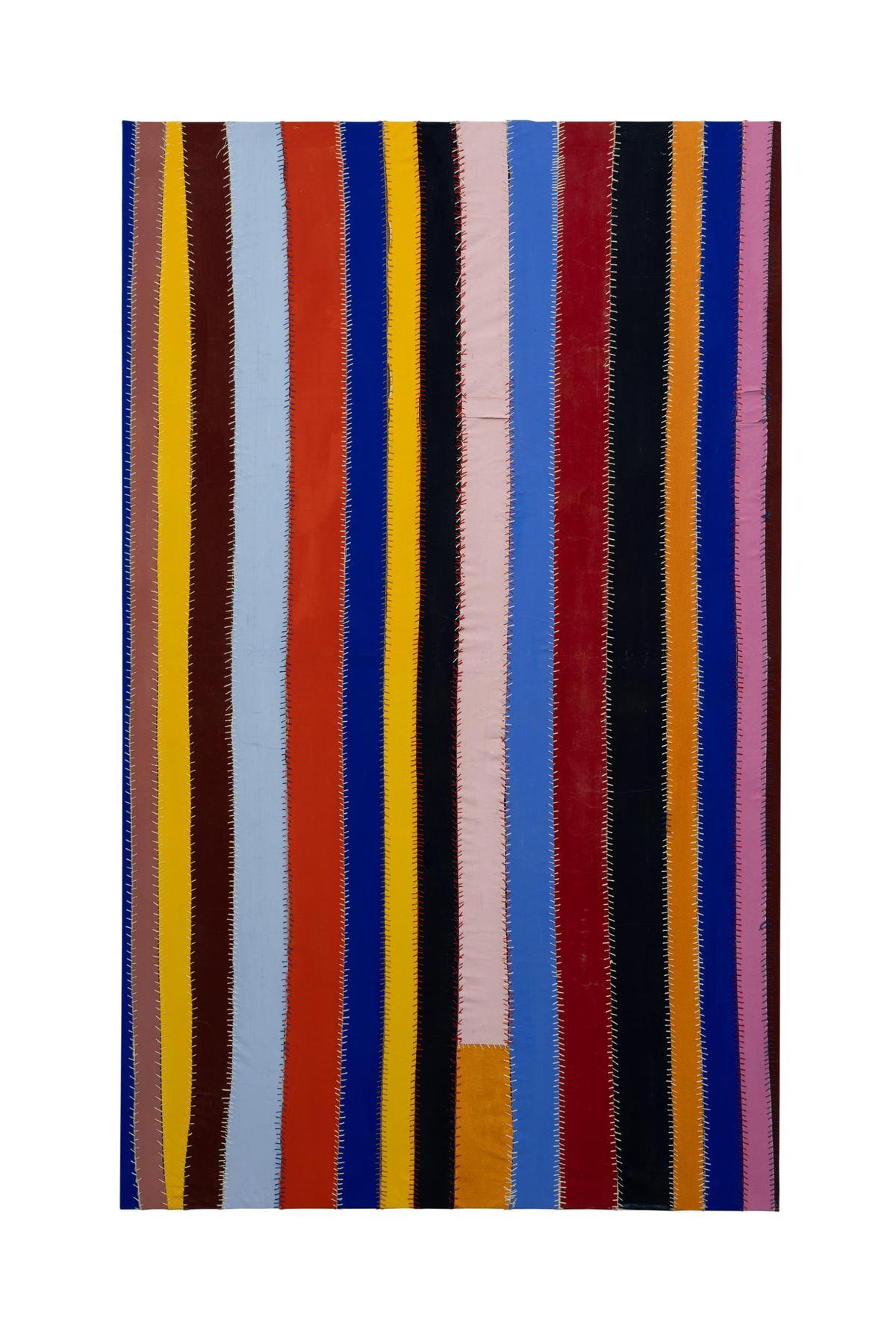 Franjas verticales III, 2017