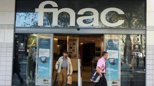 Establecimiento de la Fnac en Barcelona.