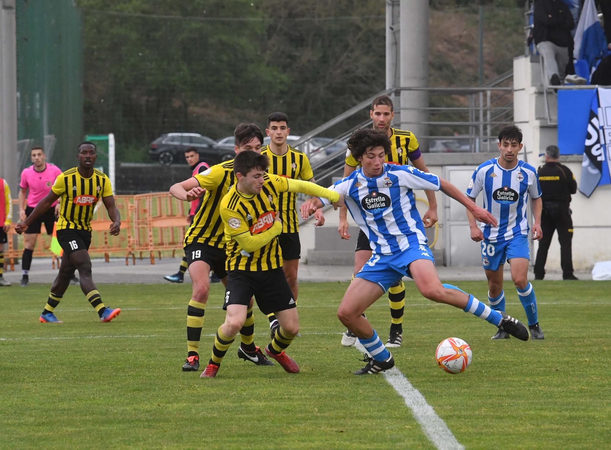 El Fabril golea al Rápido de Bouzas y disputará las semifinales del 'play off'