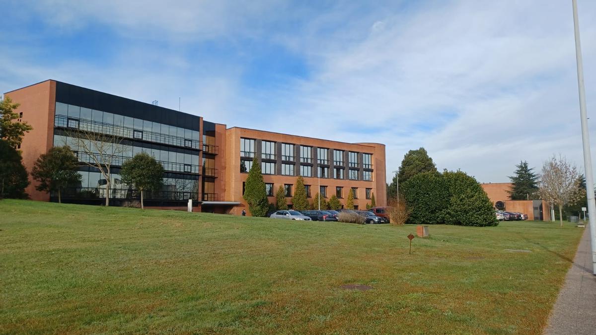 Edificio del CEEI, en el Parque Tecnológico de Llanera.