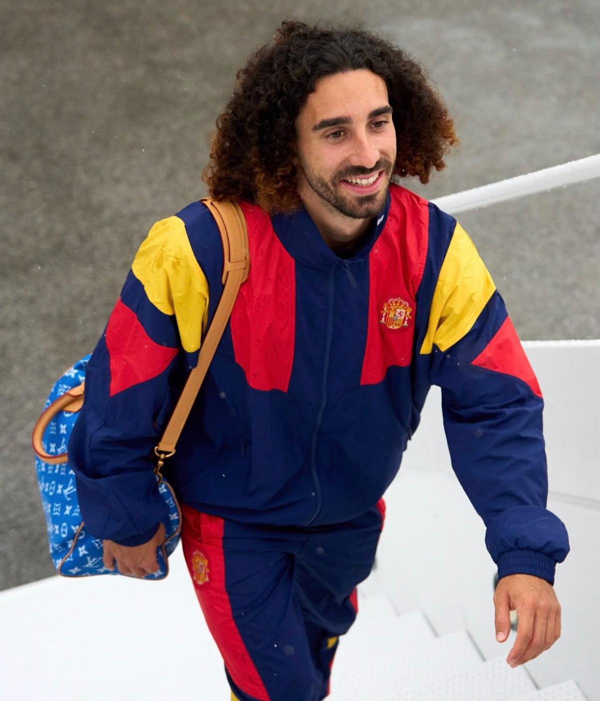 Marc Cucurella ha celebrado su fichaje por el Real Madrid en pleno Mundial