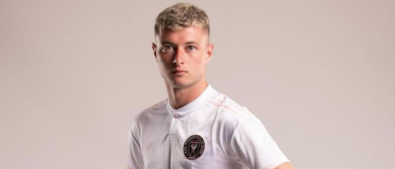 Matías Pellegini, con la camiseta del Inter de Miami. | INTER DE MIAMI