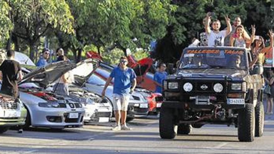 Rugido de motores de coches tuneados