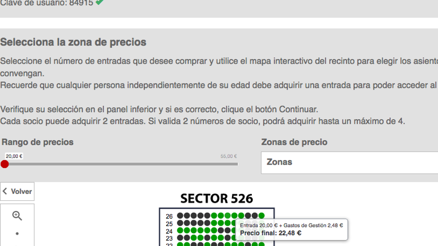 La venta de entradas del España-Costa Rica se abre hoy para todo el público