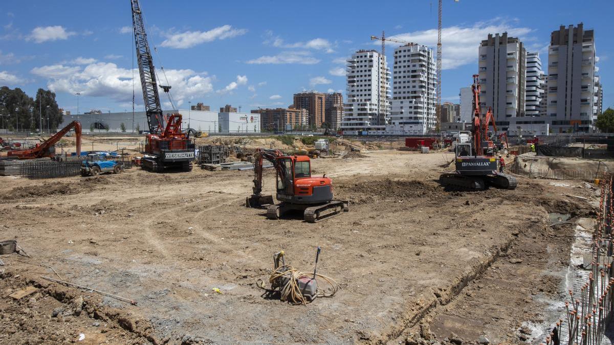 Obras del Casal España Arena en Valencia