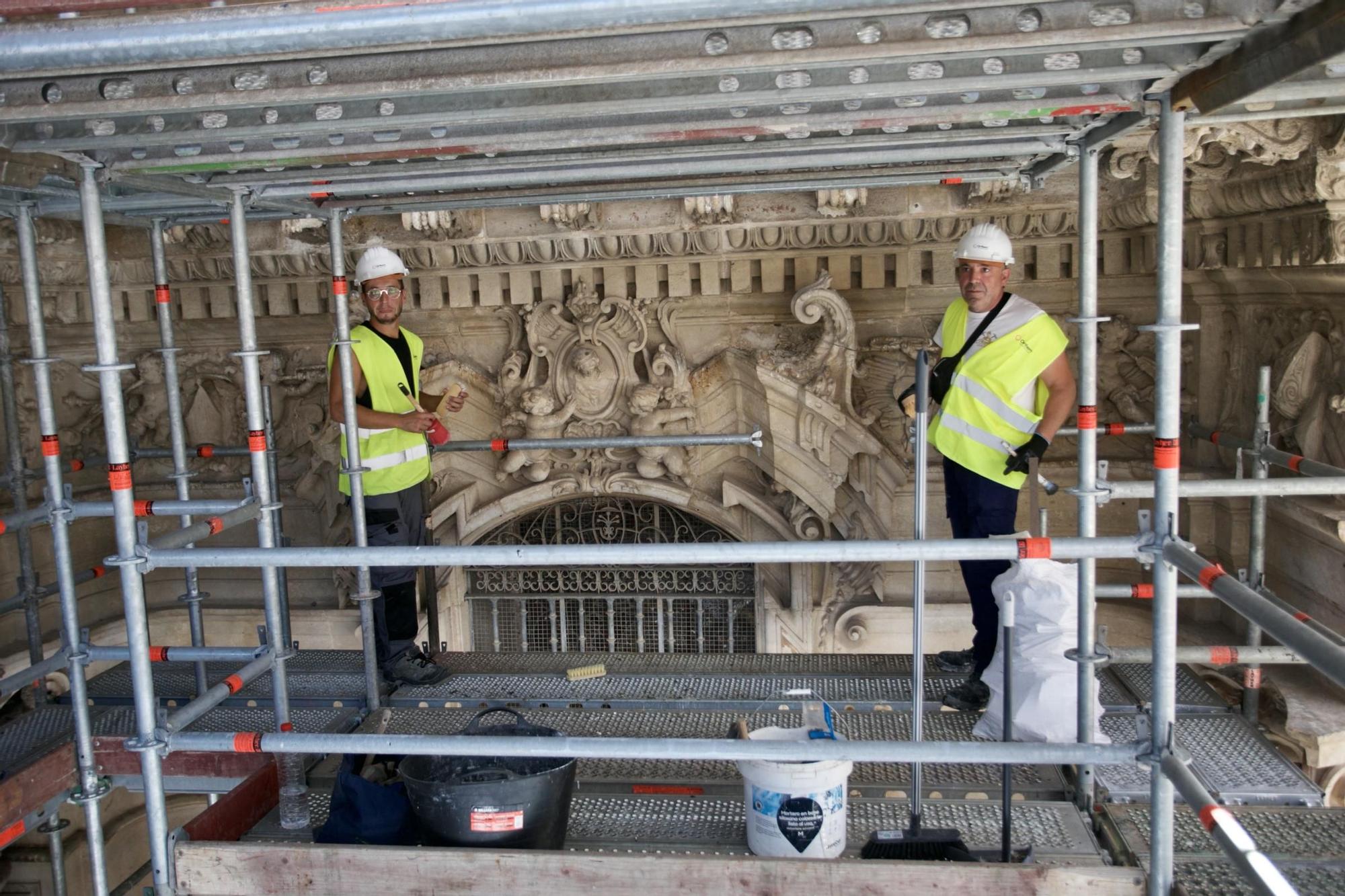 Así serán las visitas al imafronte de la Catedral de Murcia