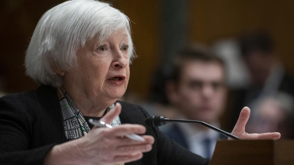 La secretaria del Tesoro de Estados Unidos Janet Yellen.