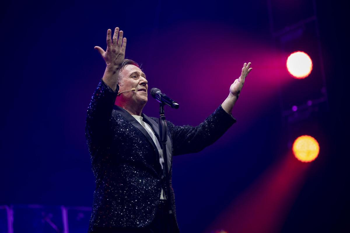 Carlos Latre, en plena actuación.