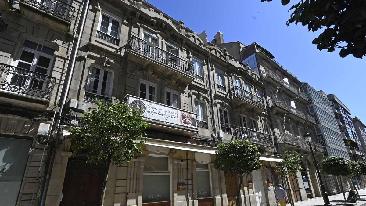 Un edificio de viviendas propiedad de la Sareb.