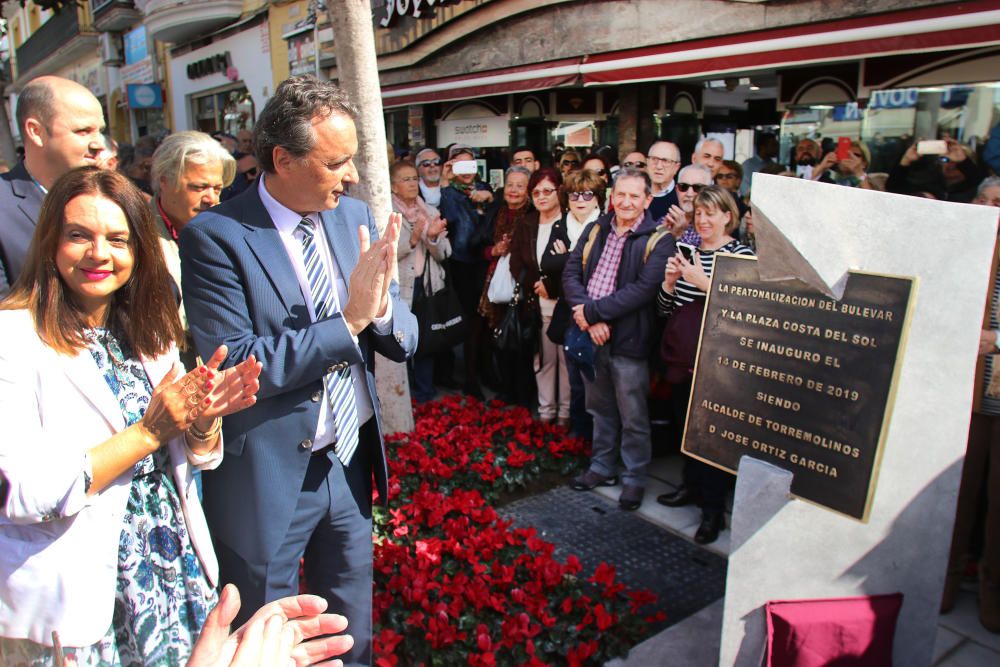 Inauguración de la plaza Costa del Sol