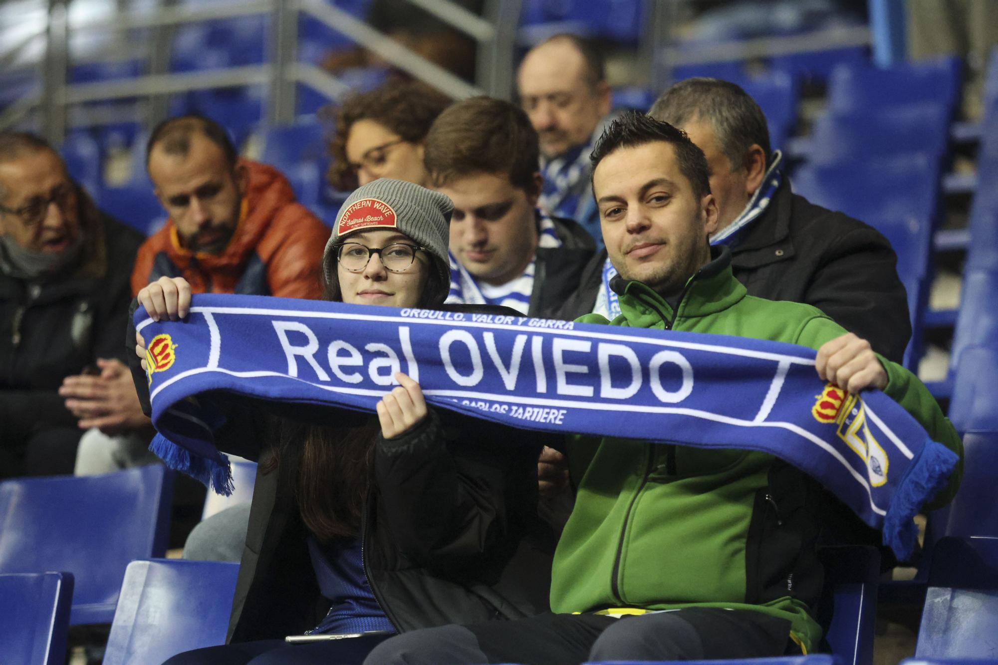 En imágenes: así fue el empate entre Real Oviedo y Las Palmas