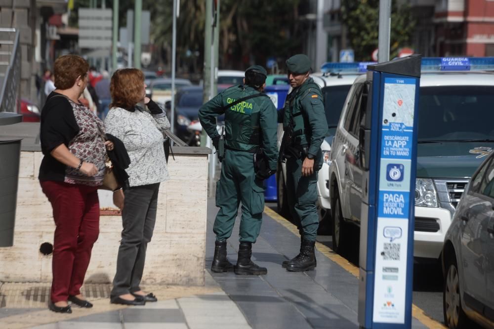 La Guardia Civil registra las oficinas del Catastro