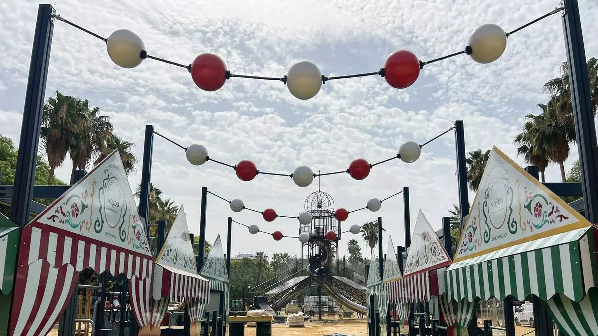 El malecón de la Habana, el Monte Olimpo o dinosarios:  3 millones de euros para construir 13 nuevos parques infantiles en los barrios de Sevilla