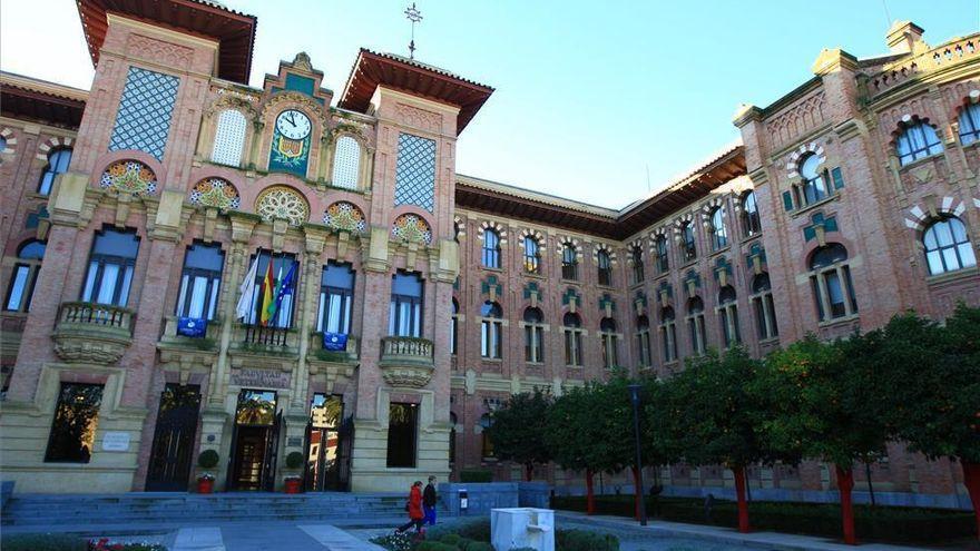 Fachada del Rectorado de la Universidad de Córdoba.