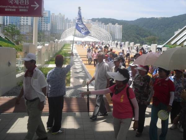 Fotogalería de los voluntarios de Expo Yeosu 2012