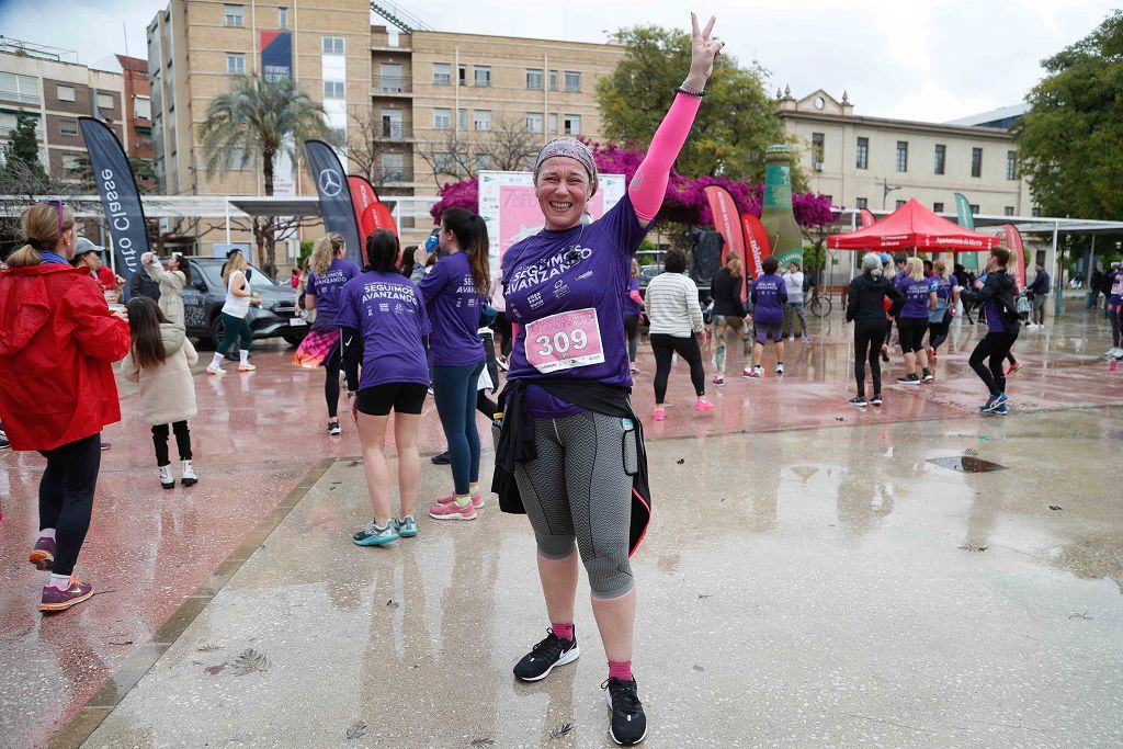 Carrera de la Mujer Murcia 2022: las participantes posan en el photocall