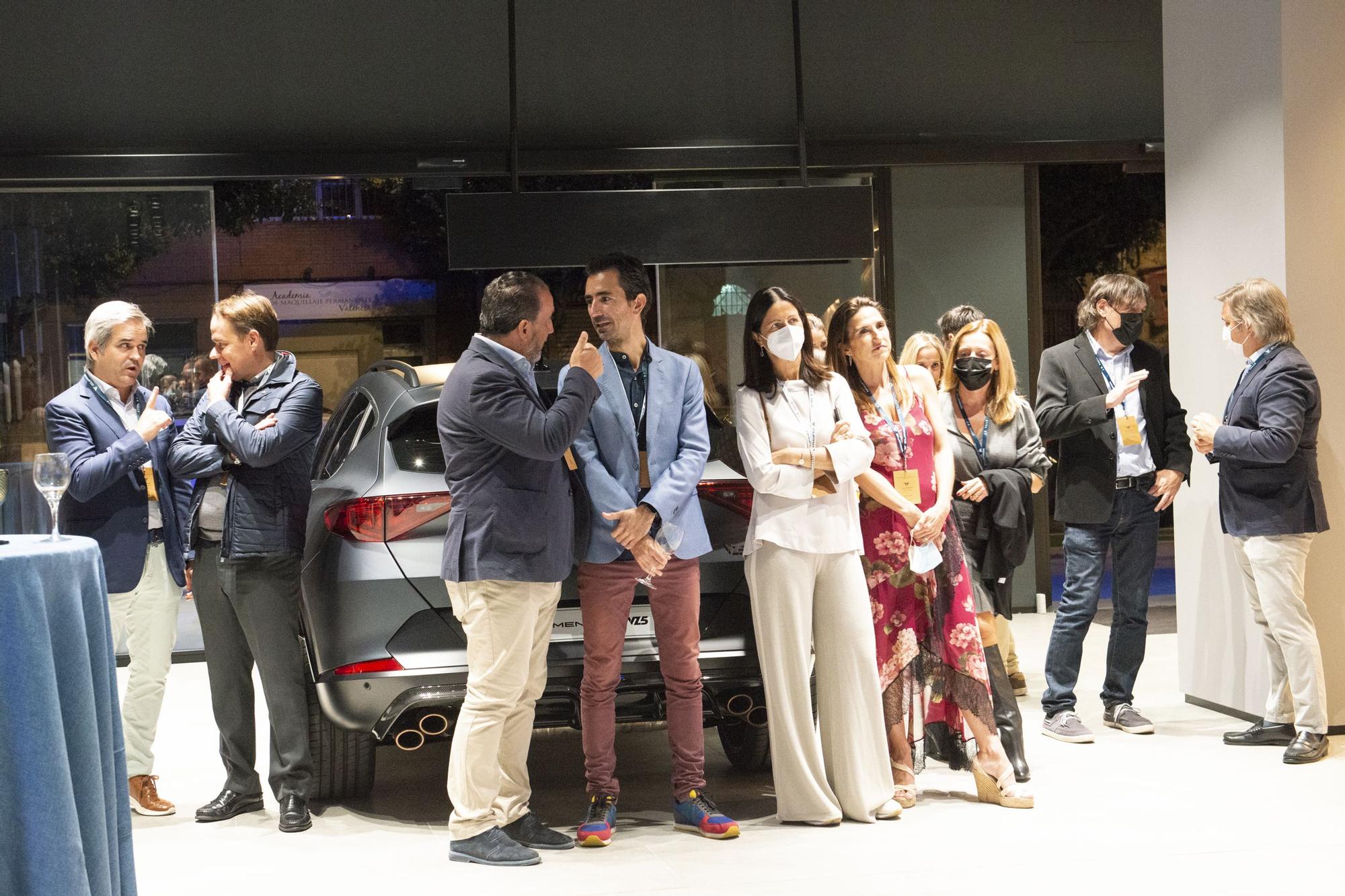 Inauguración de CUPRA City Garage Valencia by J.R. Valle, en la Avenida del Puerto de Valencia número 11