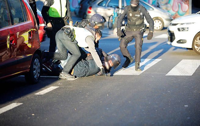 Gran operación antidroga en Son Gotleu