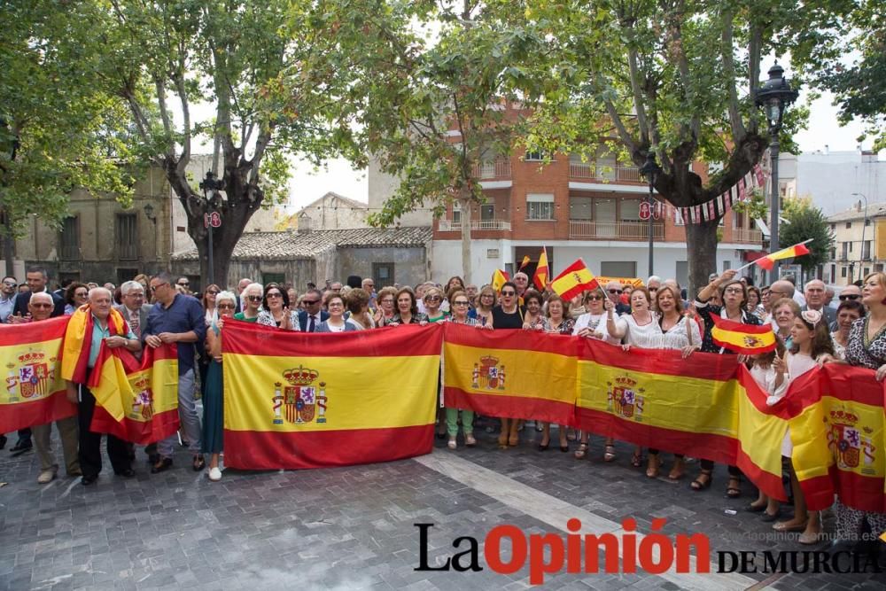 Celebración del Día del Pilar en Caravaca