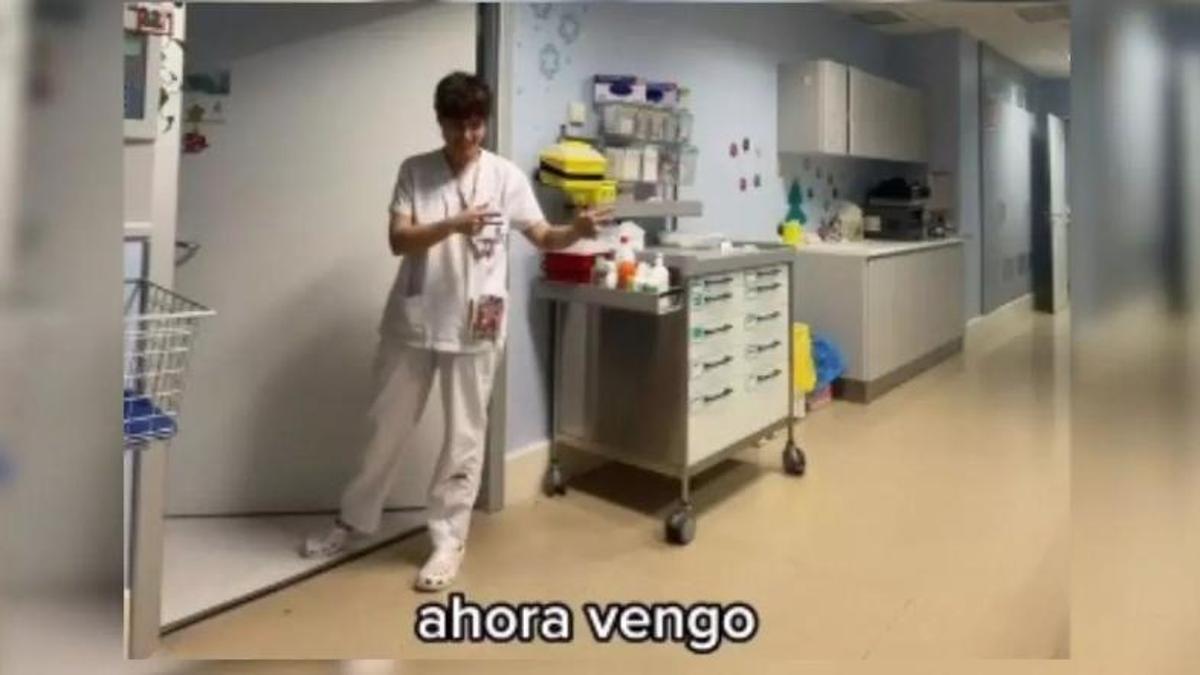 Una enfermera gallega le explica a una catalana la diferencia
