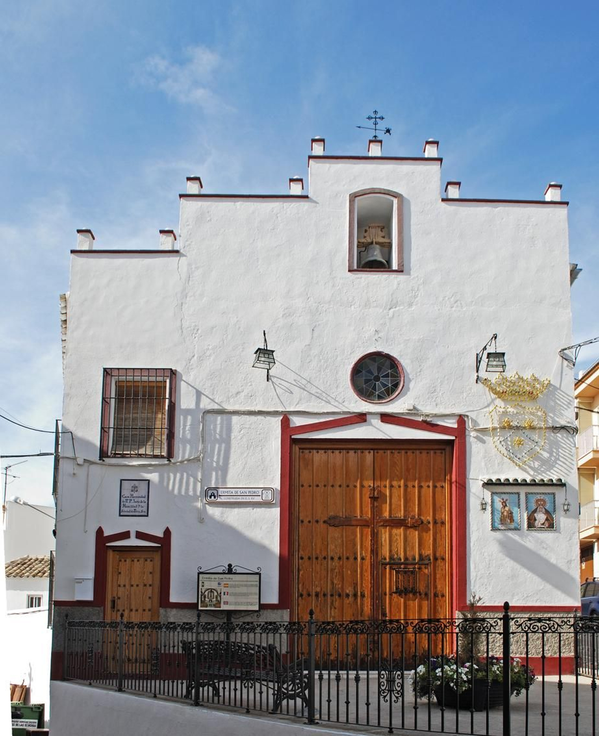 Iglesia de San Pedro, Rute