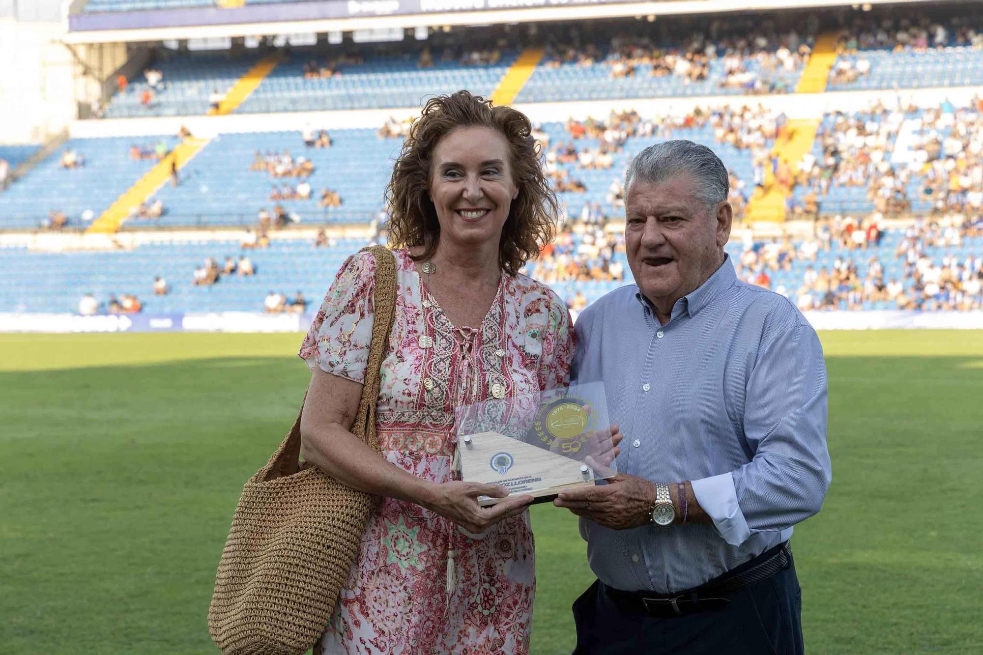 El Hércules celebra el 50 aniversario del Rico Pérez ganando el Trofeo Ciudad de Alicante ante el Alavés