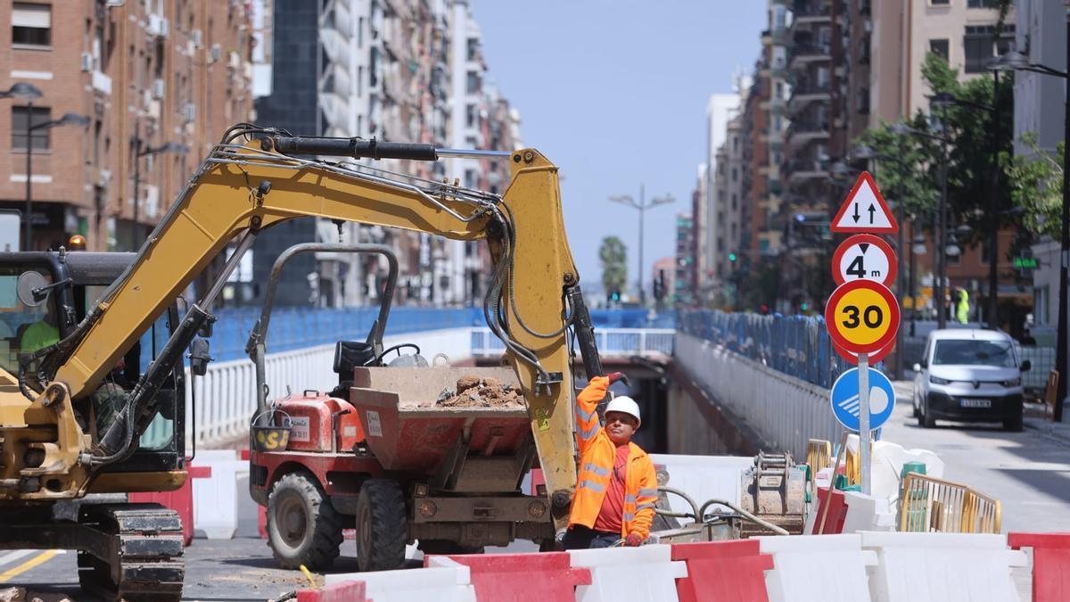 Cierre del túnel de Pérez Galdós durante tres días para la conexión de un colector