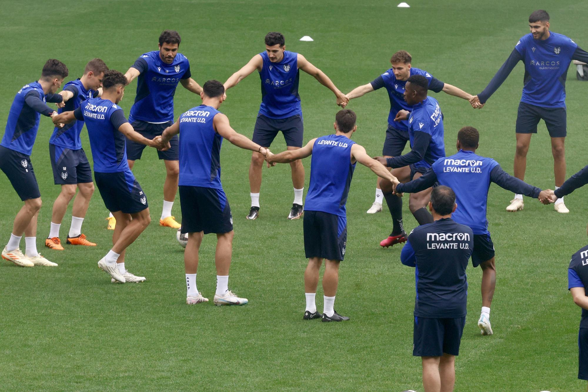 Asi ha sido el último entreno del Levante antes del Oviedo