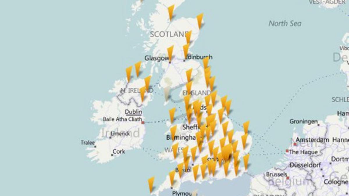 Este será el recorrido de la antorcha olímpica de Londres 2012