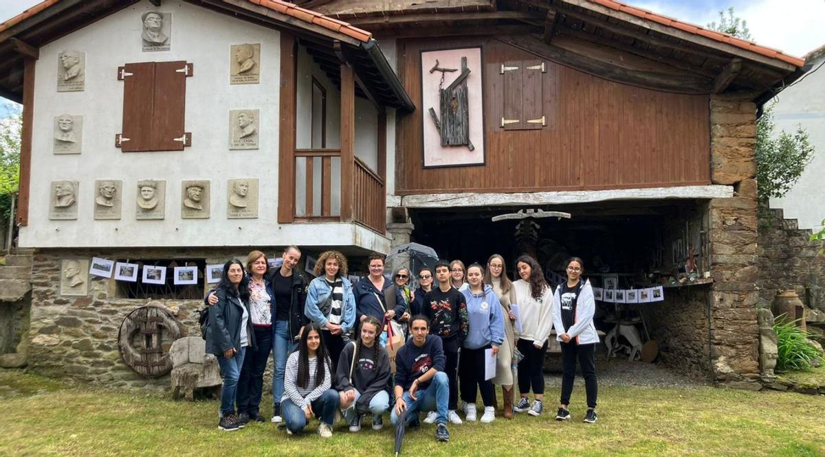 El instituto alemán de Itzohe completa el intercambio con el Laxeiro