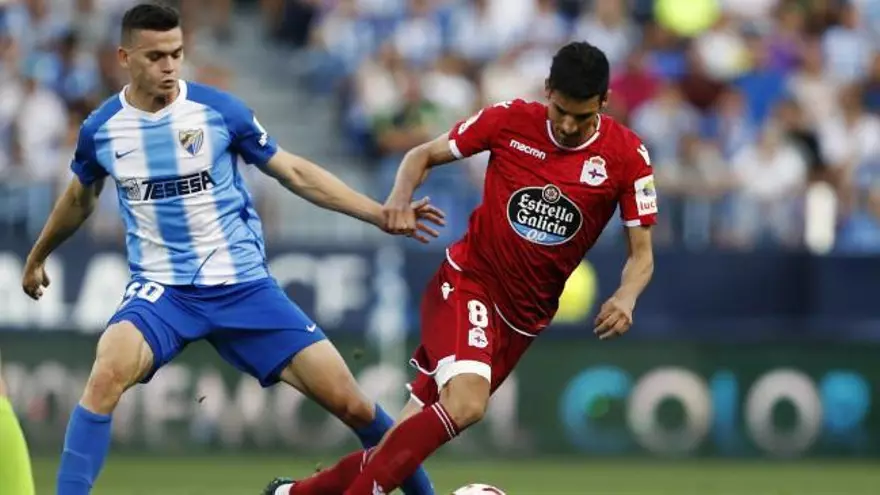 LaLiga 123: los goles del Málaga - Deportivo (0-1)