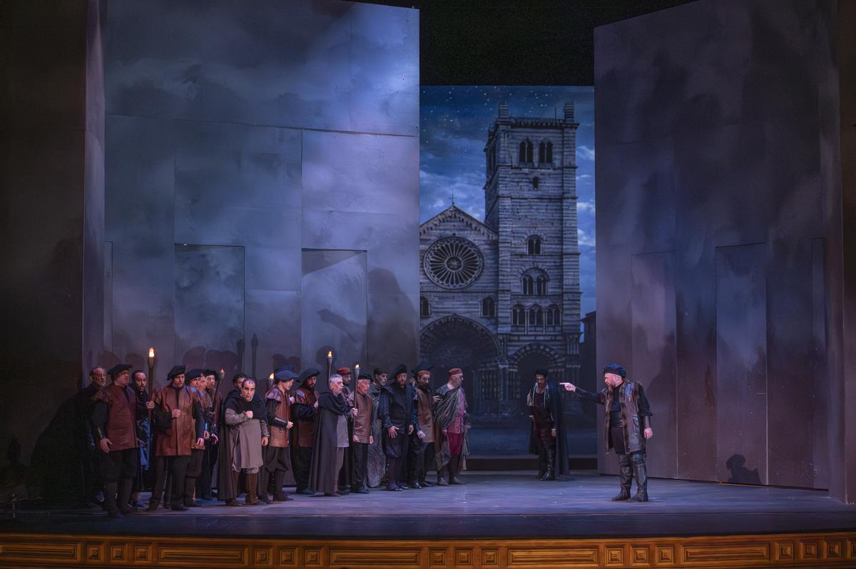Ensayo general de Simón Boccanegra, tercer título de la 59º temporada de ópera de Las Palmas de Gran Canaria