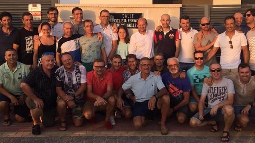 Una calle de Águilas, dedicada al exprofesional Piñero