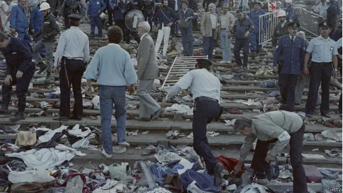Imagen de una de las gradas del estadio