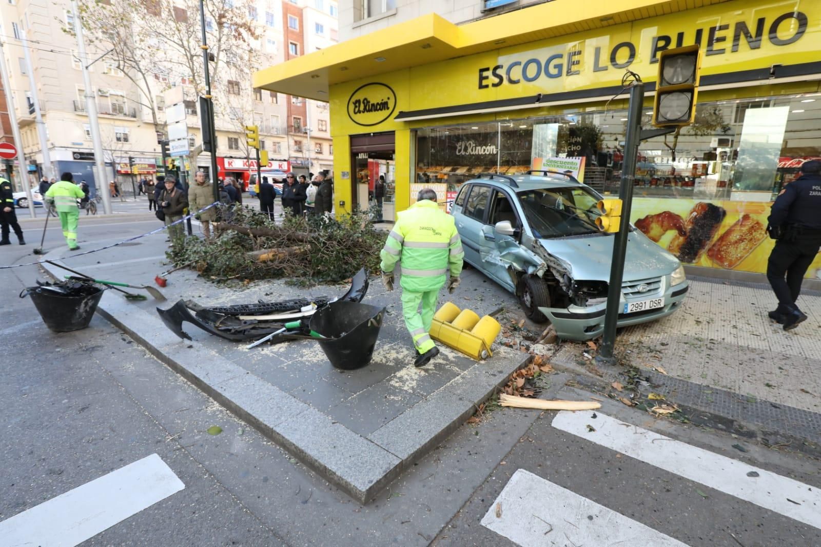 El accidente de Tomás Bretón, en imágenes