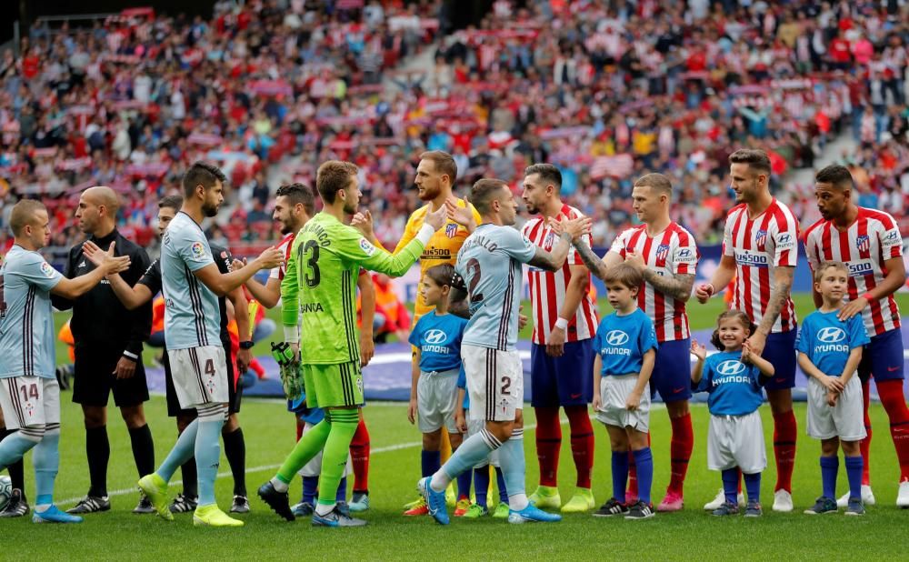 Las mejores imágenes del Atleti - Celta. // Juan Medina (Reuters)