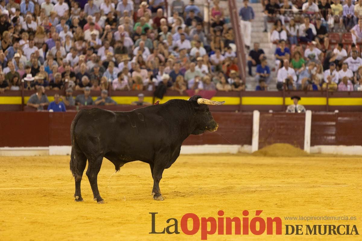 Corrida de Rejones en la Feria Taurina de Murcia (Andy Cartagena, Diego Ventura, Lea Vicens)