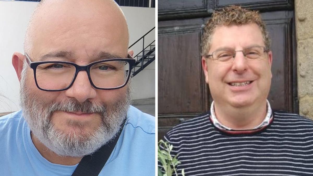 Francisco Mouriño y Ángel Luis Abalde, los dos nuevos seminaristas de la diócesis Tui-Vigo