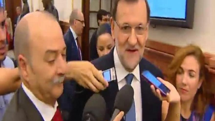 Rajoy sobre Brasil: "No me gustaría estar en su lugar"