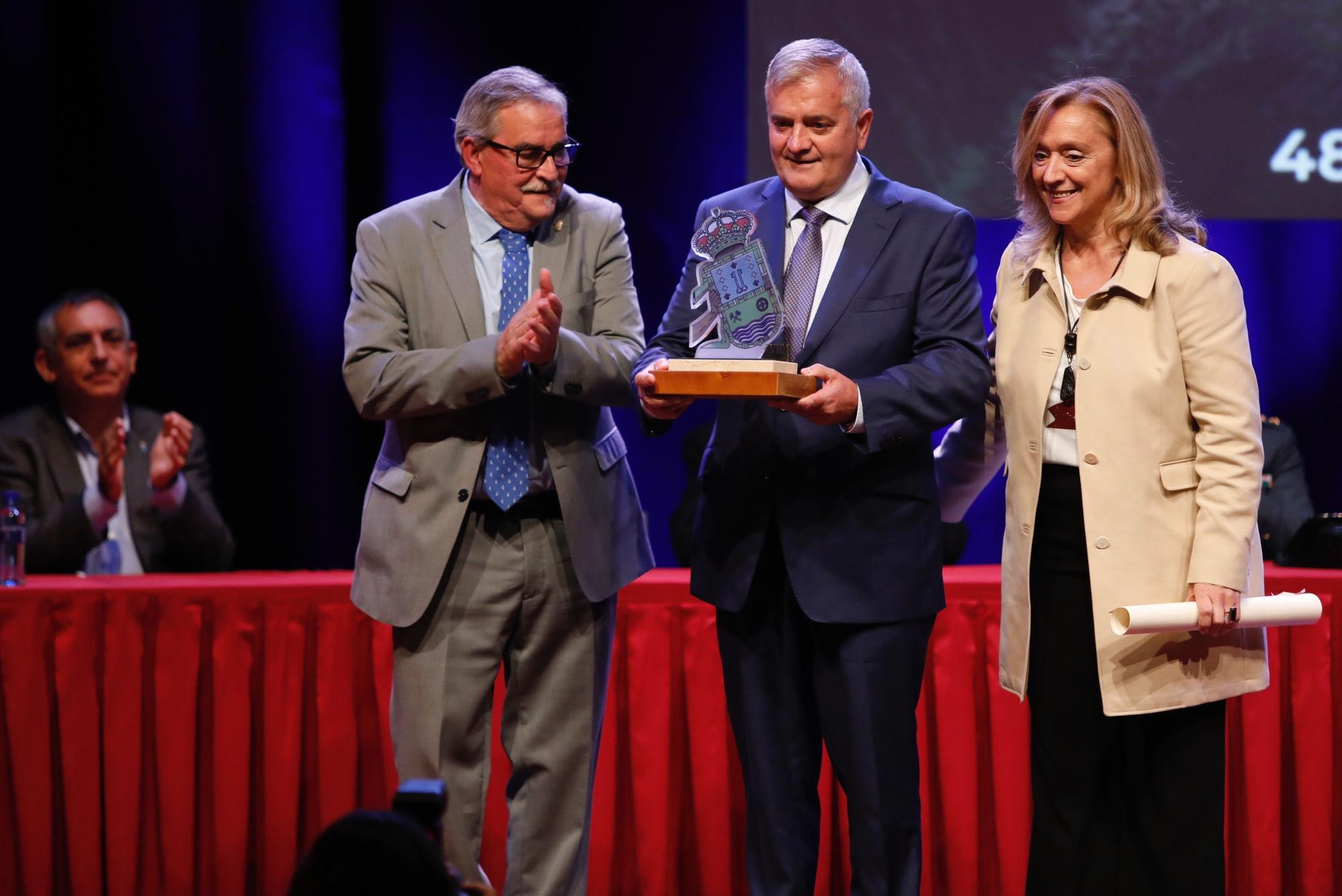 La gala de entrega de los premios "Mierense del año"