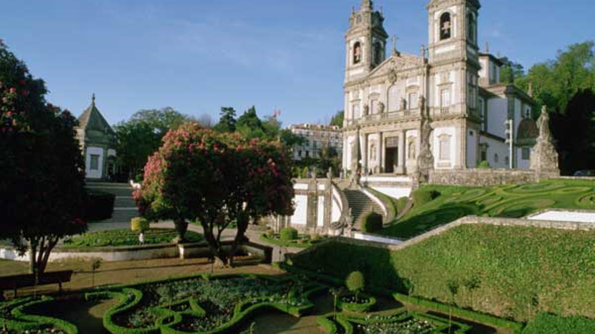 Jardines e Iglesia de Bom Jesus Do Monte.