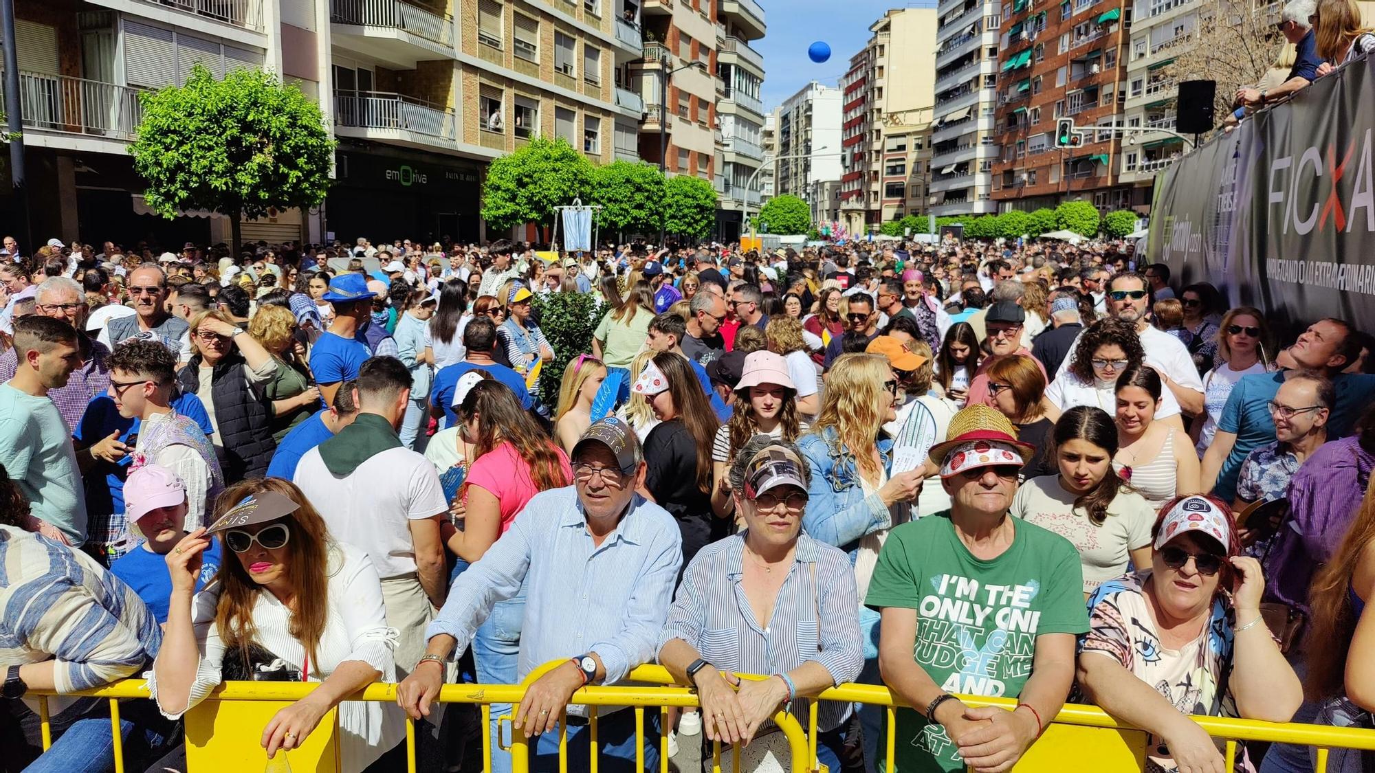 La 'mascletà' de Alzira del 17 de marzo en imágenes