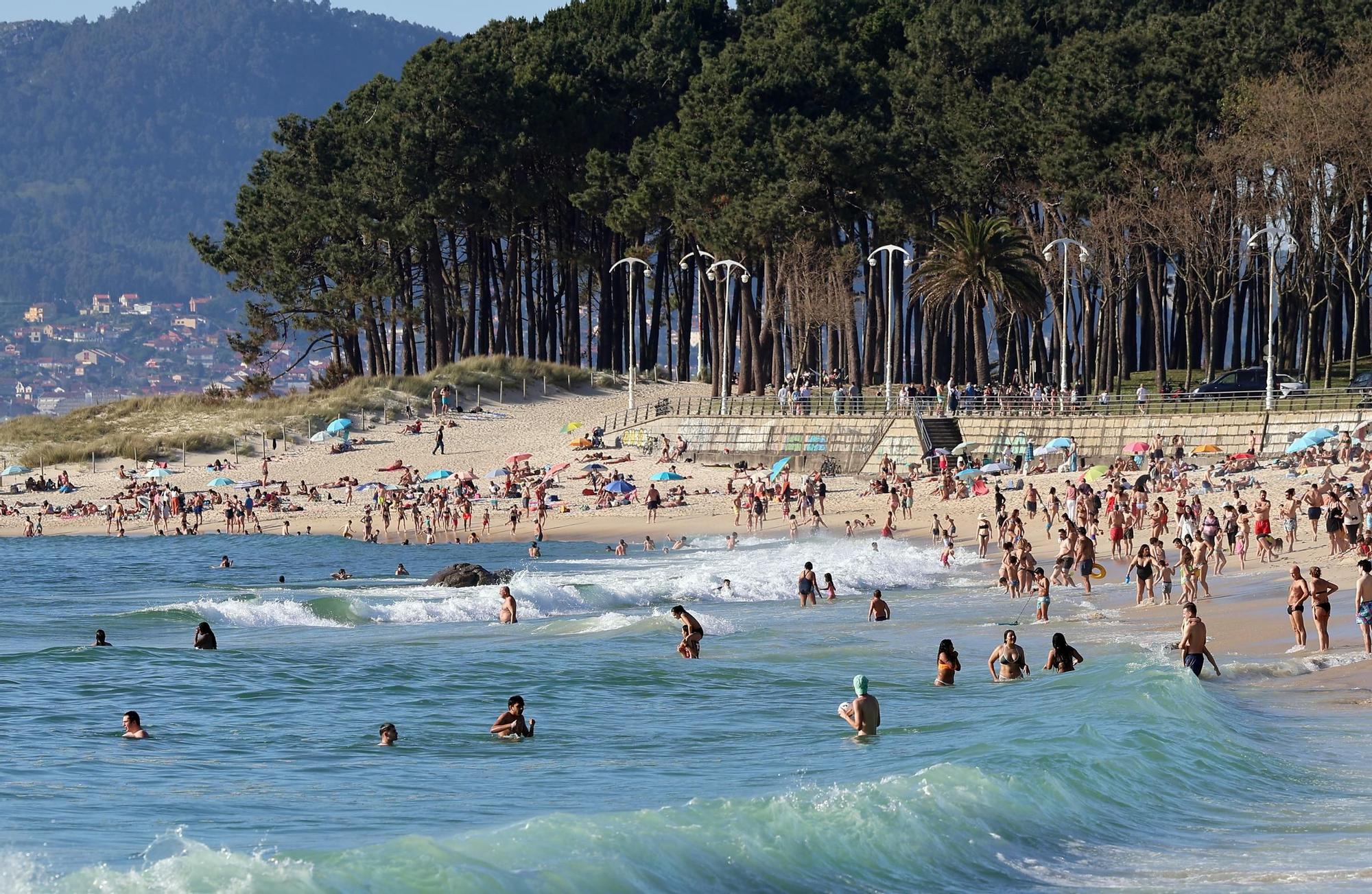 Abril al sol... en Vigo