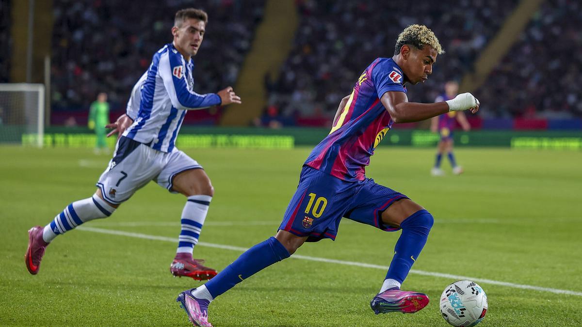 Lamine es baja y Flick raja contra la Federación: "Eso no es preocuparse de los jugadores"