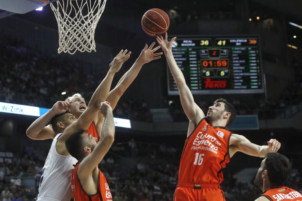 Real Madrid - Valencia Basket, en imágenes