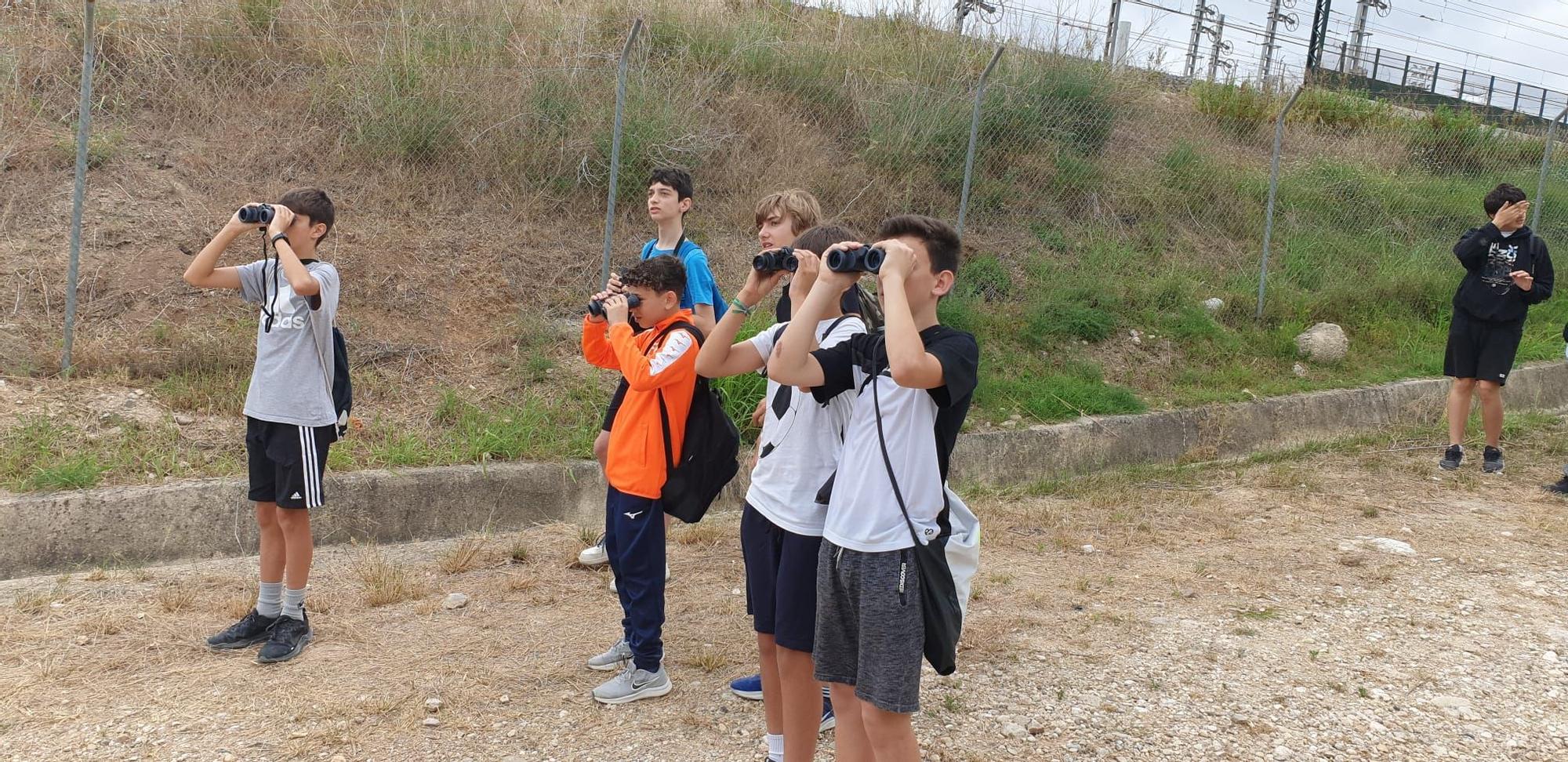 Jornada de observación y anillamiento de aves con alumnado del IES Ribera de Xàtiva